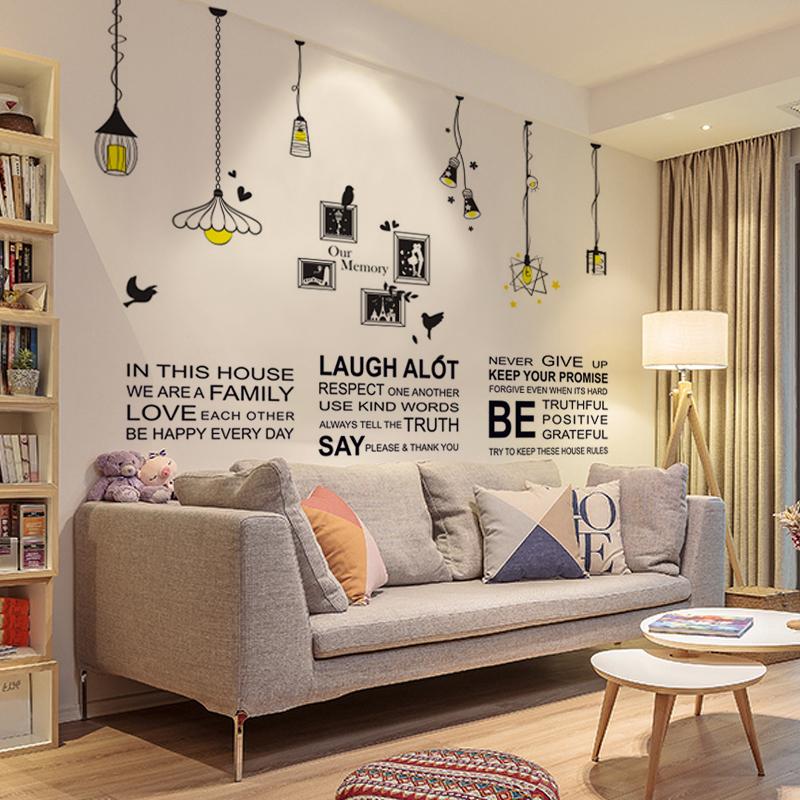 Decal dán tường Trang trí nhà hiện đại- M66-Scenedecal-Framedecals