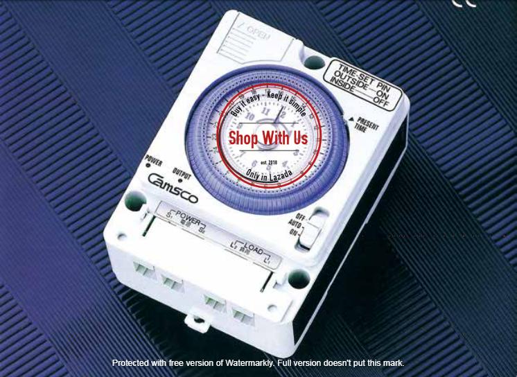 Camsco tb35 n - timer switch camsco tb35n - timer 24h camsco dạng cơ tb35n - công tắc hẹn giờ cơ camsco tb35n - rơle timer 24h camsco tb35n