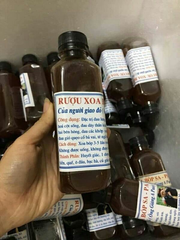 combo 3 chai xoa bóp