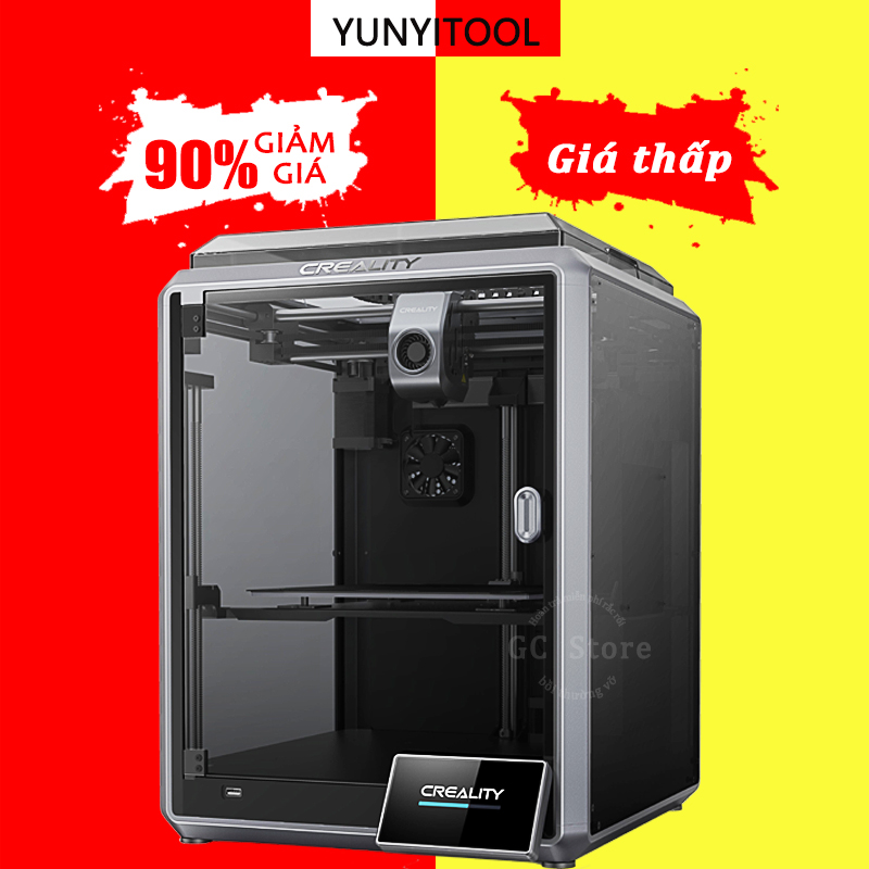 Máy in 3D tốc độ cao K1Máy in 3d mini tốc độ in max 600mm/sTốc độ dòng 32mm/s và làm mát kép