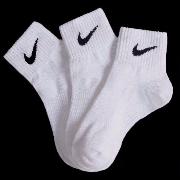 Tất Nike Thể Thao Cổ Cao Lửng Thấp, Vớ Thời Trang Hàng Cực Đẹp, Dày Dặn Không Gây Mùi