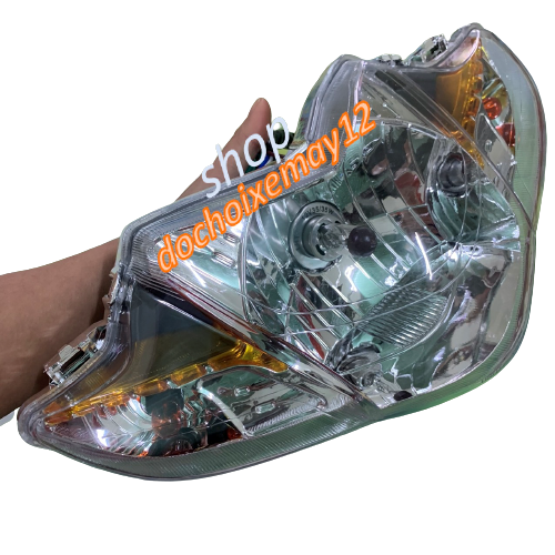 Đầu đèn pha xe wave rs110 /rsx 110 / cụm chóa đèn xe wave s110 siêu sáng