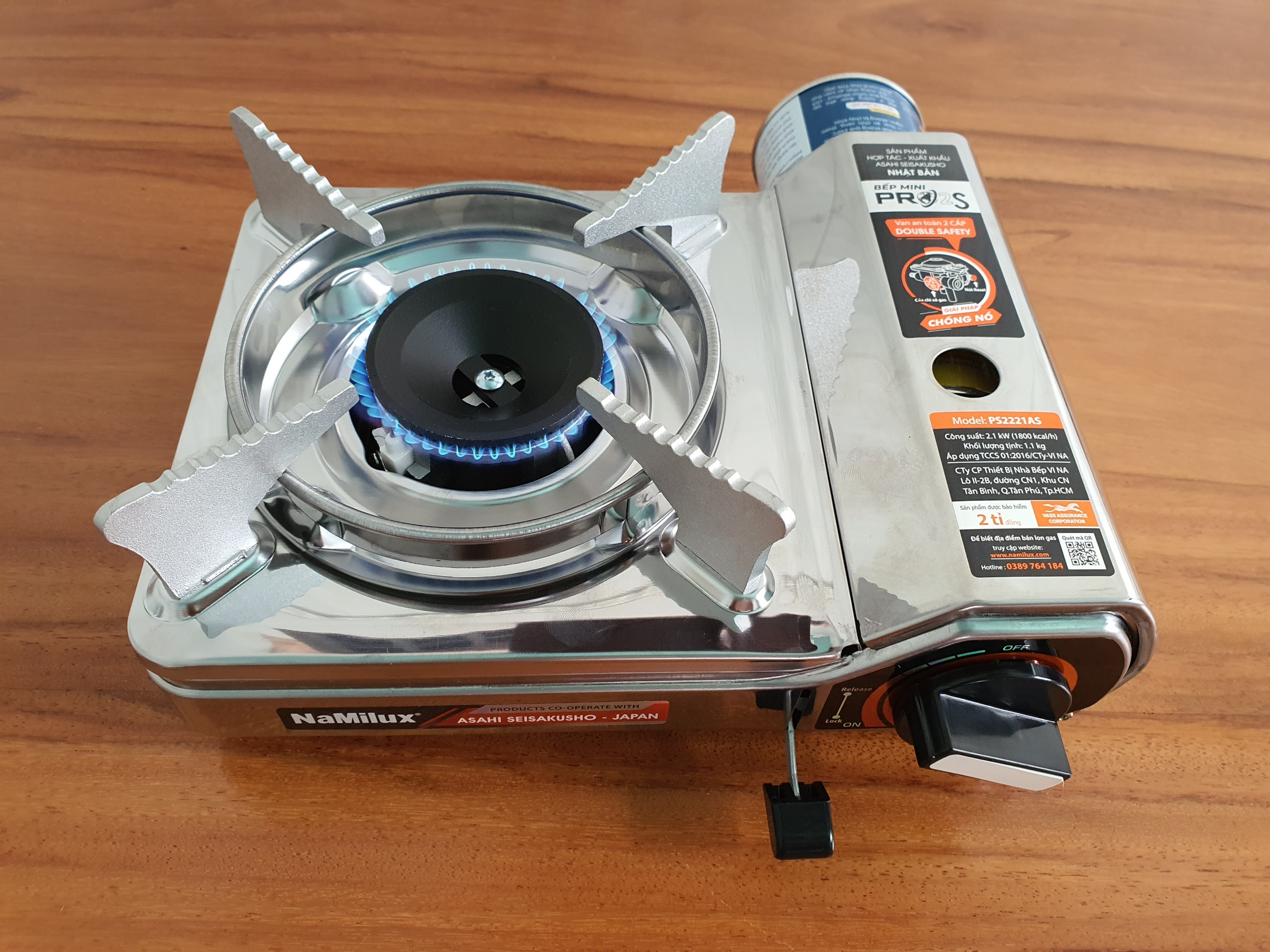 Bếp mini siêu nhỏ Namilux PS2221PS