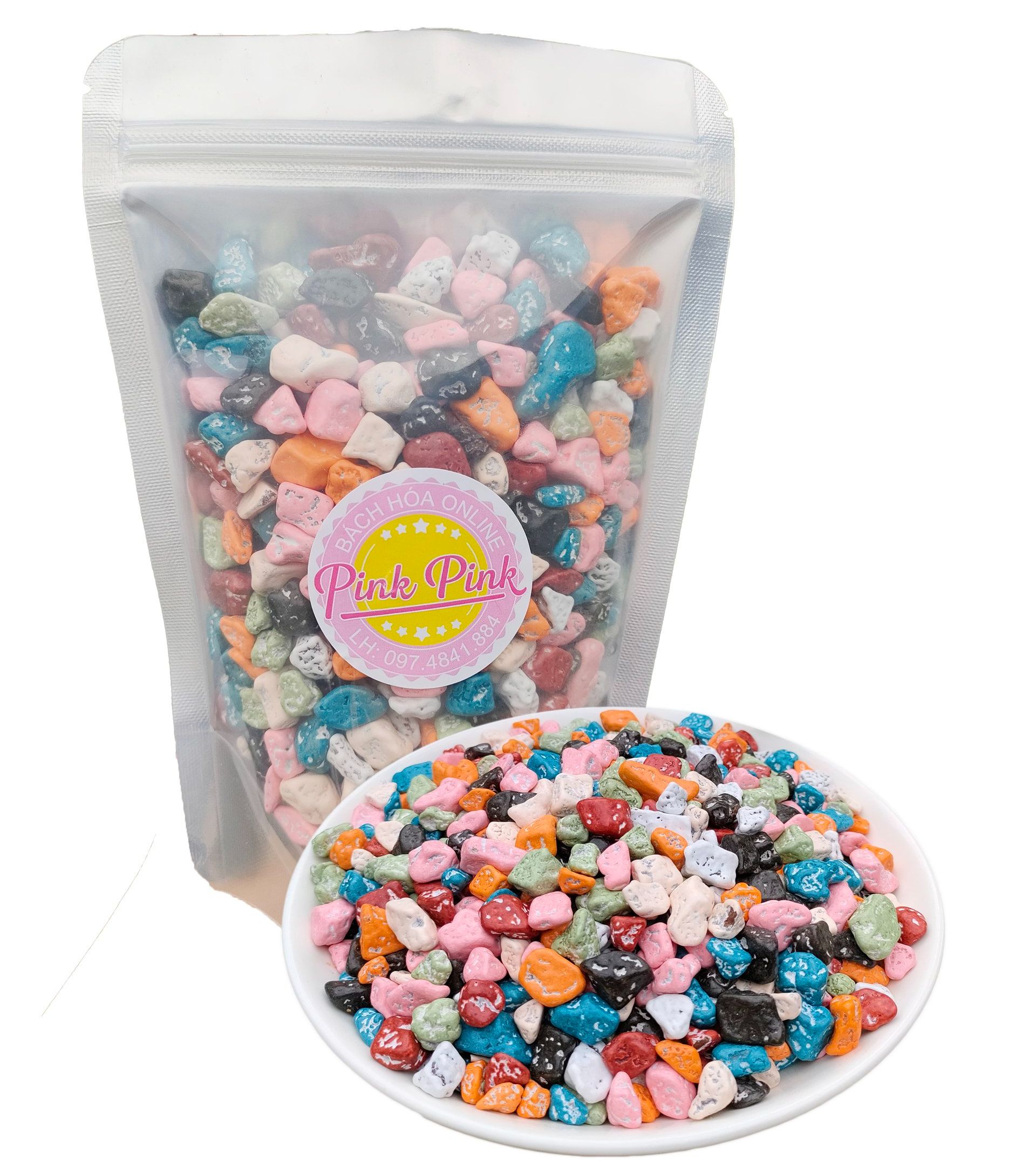 1kg kẹo sỏi socola - bánh kẹo - đồ ăn vặt - bách hóa online uy tín