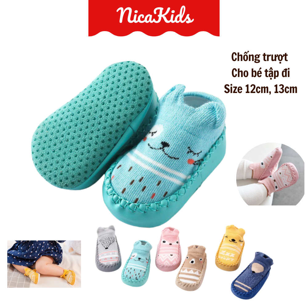 Giày vớ tập đi cho bé 0-1,5 tuổi Huongsay
