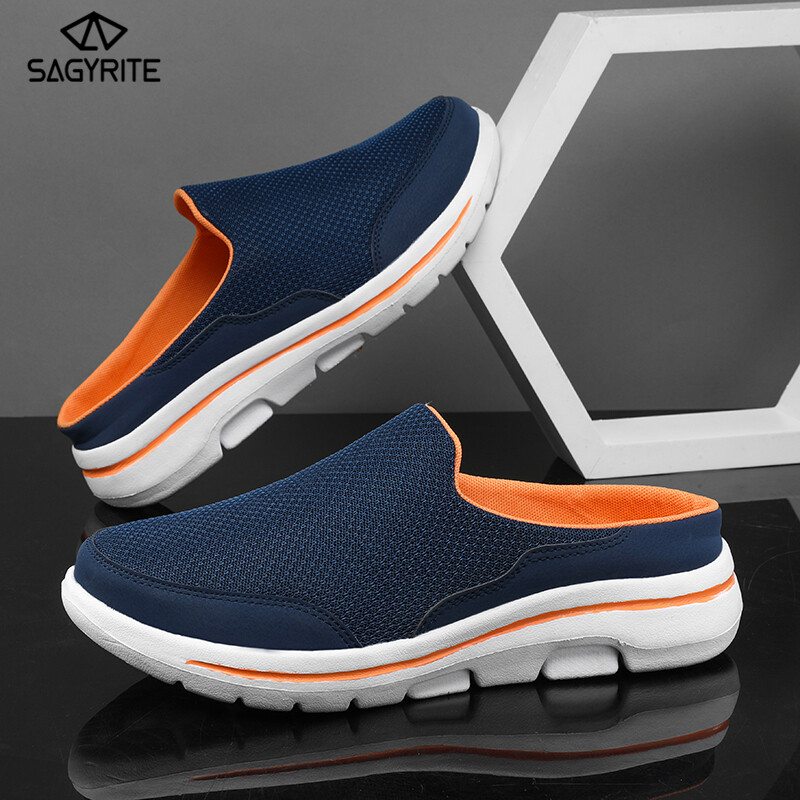 Sagyrite Sneakers for Men Women Lightweight Casual Shoes Half Sandals Walking Shoes Plus Size 35-46825 - 5