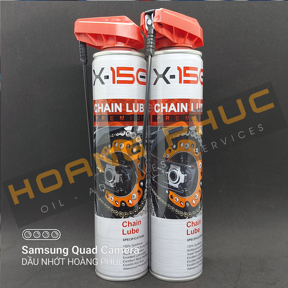 Chai Xịt Dưỡng Sên Cao Cấp XTREAM X-150 Chain Lube Premium 450ml