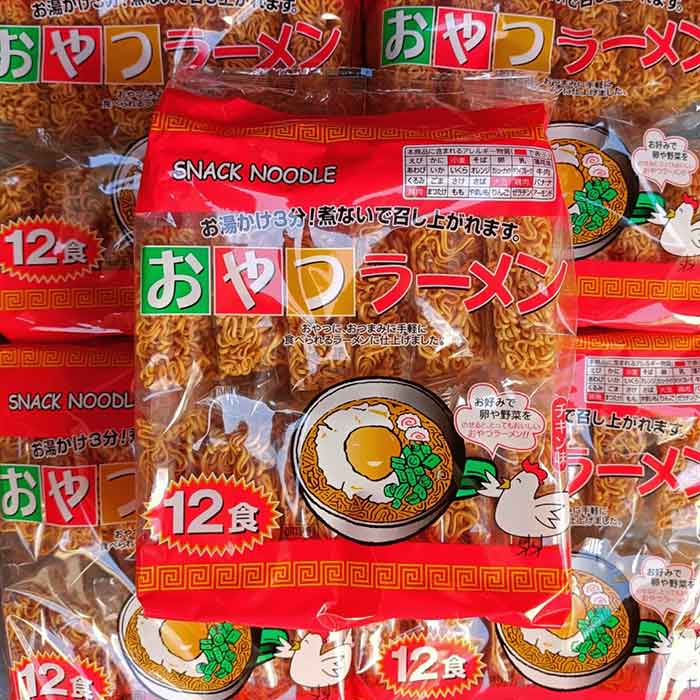 Mì gà Snack Noodle - Nhật (336g, 12 dắt)