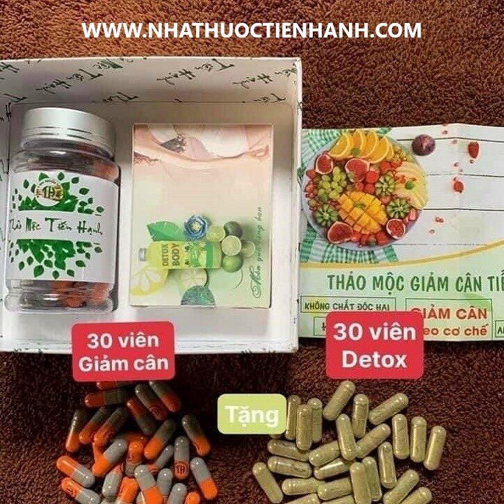 Giam cân tiến hạnh + tặng detox