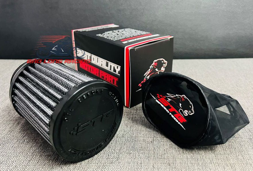 Combo Pô E Trụ STB racing và Áo Mưa STB kháng nước chính hãng bảo hành 12 tháng