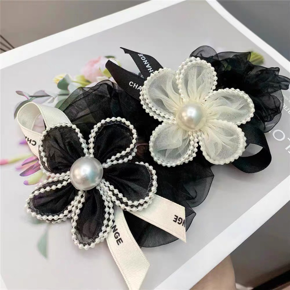 Dây Cột Tóc Đính Hoa Cao Cấp-phukienteen