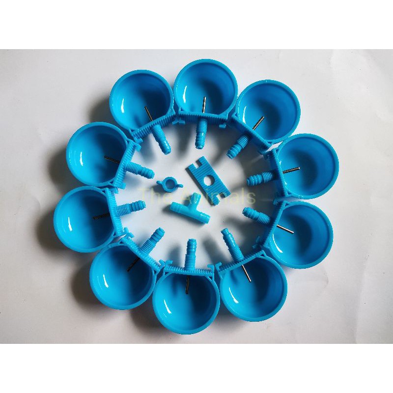 [HCM]Set 10 Máng cho thỏ uống nước