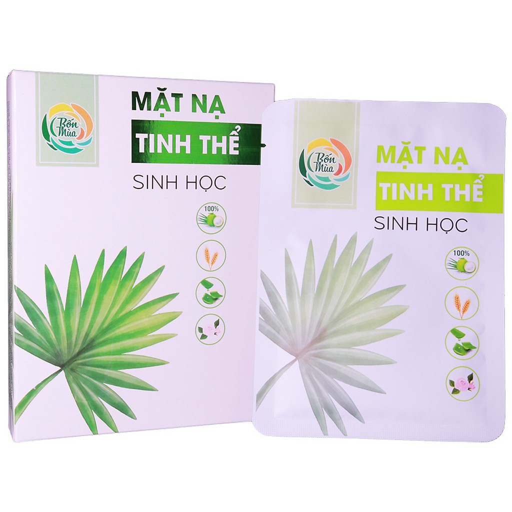 Mặt nạ tinh thể sinh học bốn mùa (hộp 5 miếng
