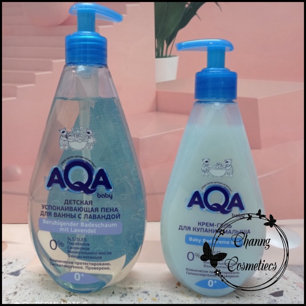 Sữa tắm AQA thảo dược cho bé hàng Nga