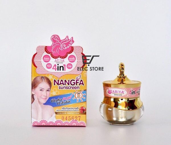 Kem chống nắng make up trắng da nangfa thái lan