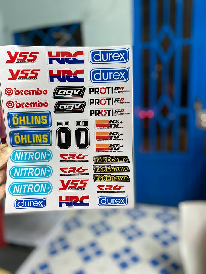 [HCM]TEM LOGO YSS HRC TRẮNG