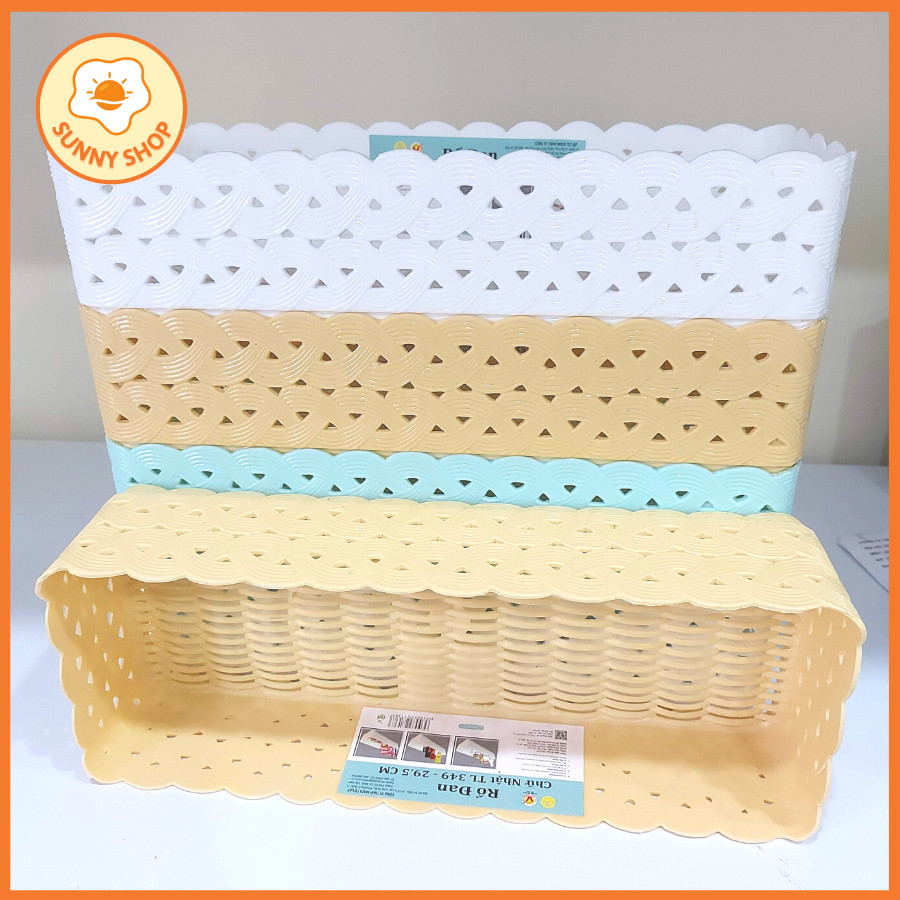 Rổ đan chữ nhật tự lập