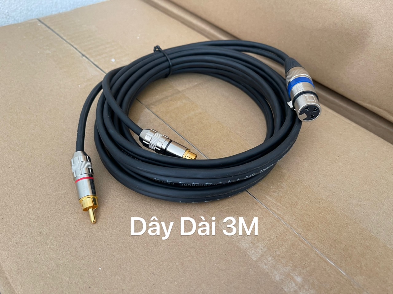 Dây canon cắm sub, dây canon cái ra av hoa sen