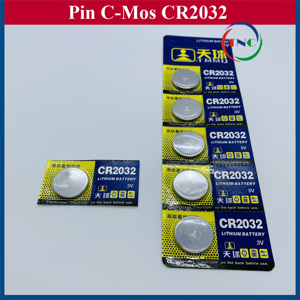 Pin cmos cr2032 thay cho máy tính để bàn - pc, laptop