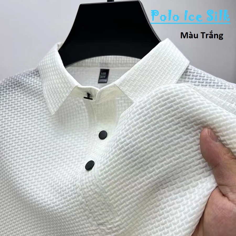 + trợ giá 10k với mẫu POLO siu mát chất vải sợi visco lụa