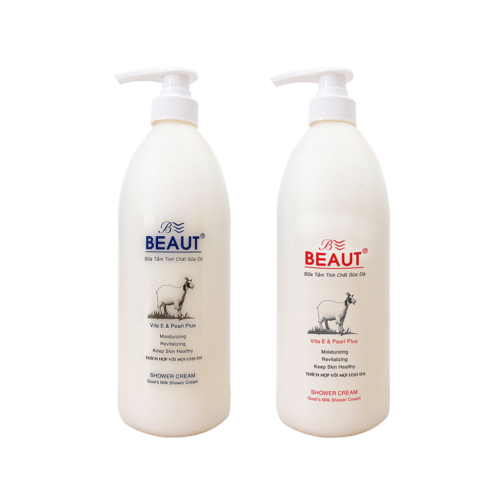 Sữa tắm tinh chất sữa dê beaut 1l