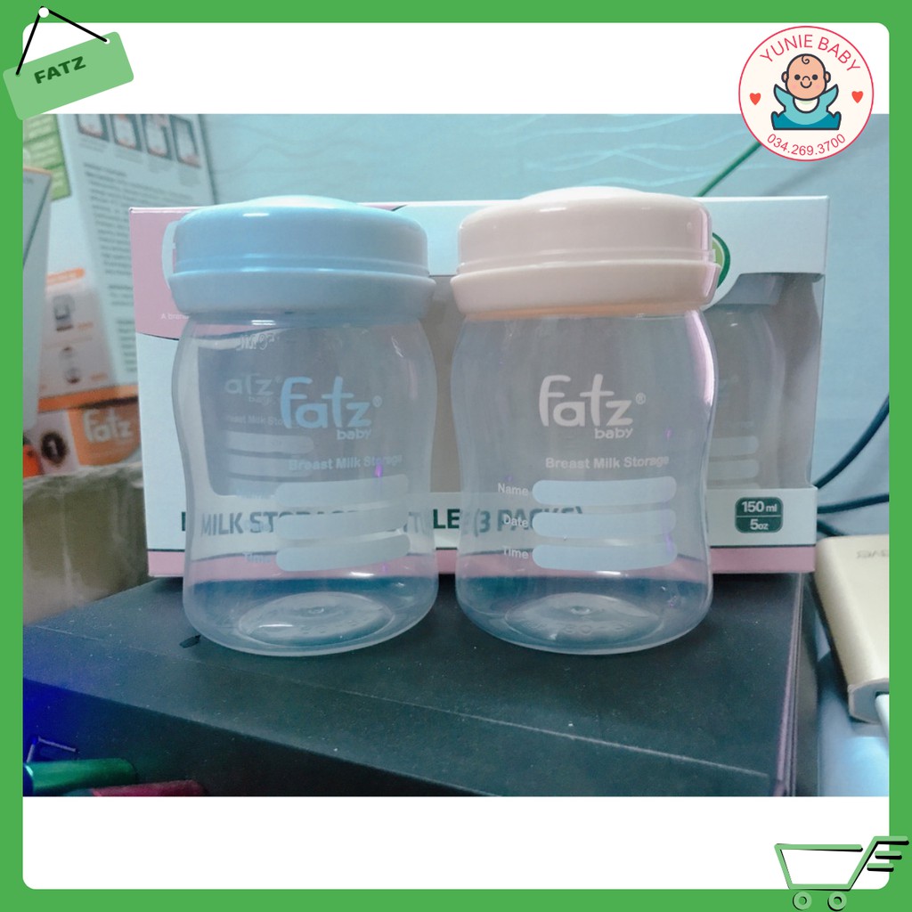 Bộ 3 bình trữ sữa 150ml FB0120N