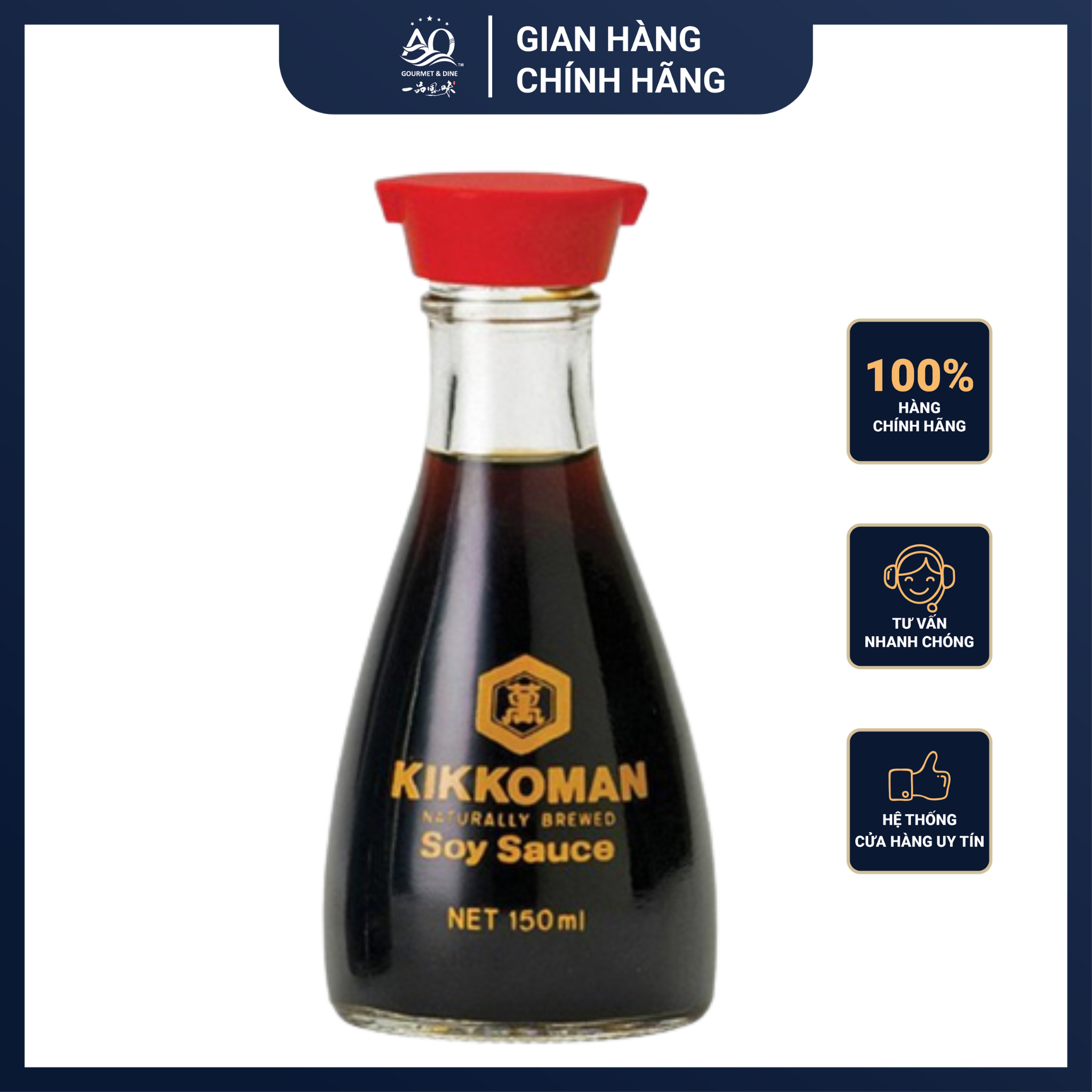 Nước tương nhật bản kikkoman 150ml - kikkoman soy sauce