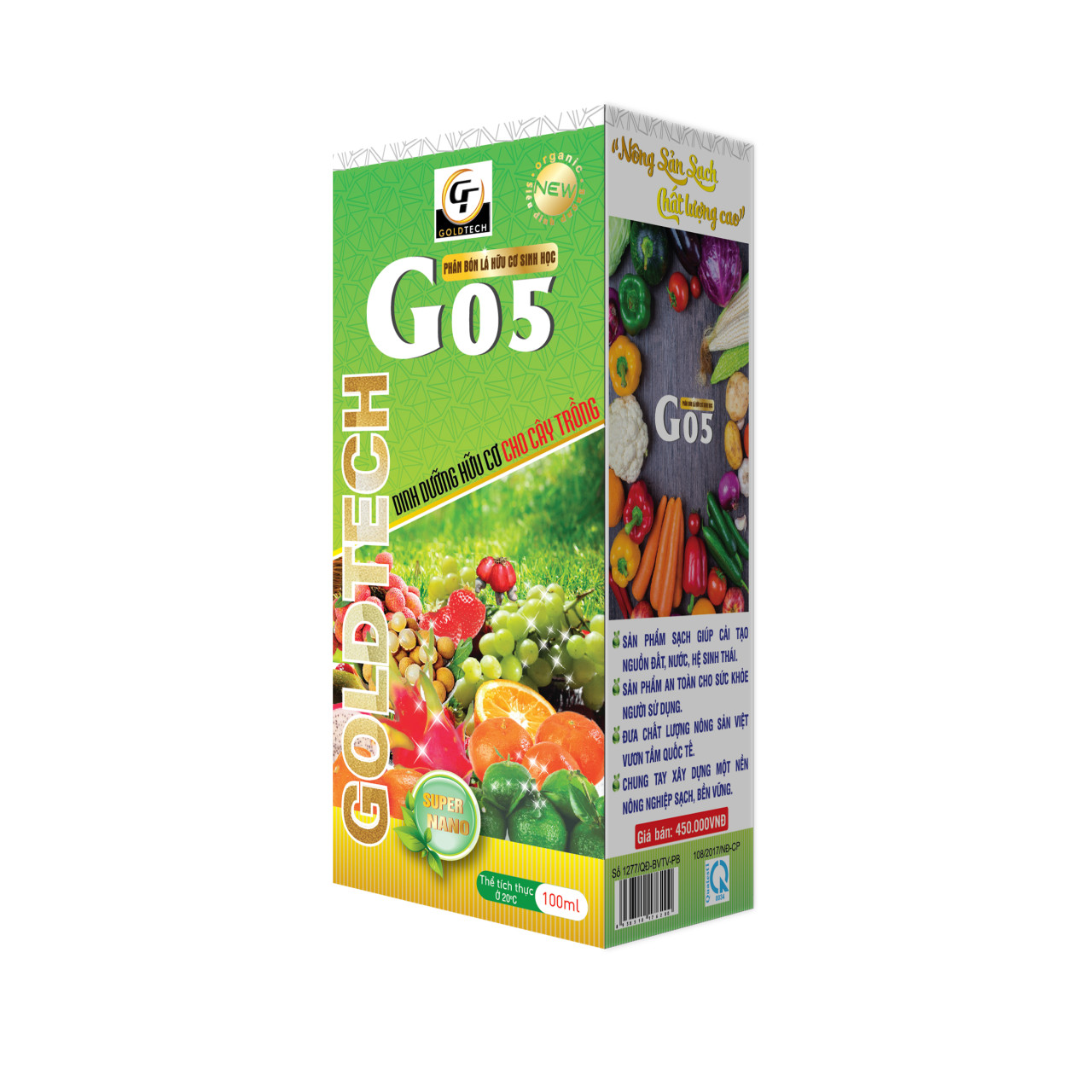 Phân bón hữu cơ sinh học Goldtech Go5 Sử dụng cho cây lúa