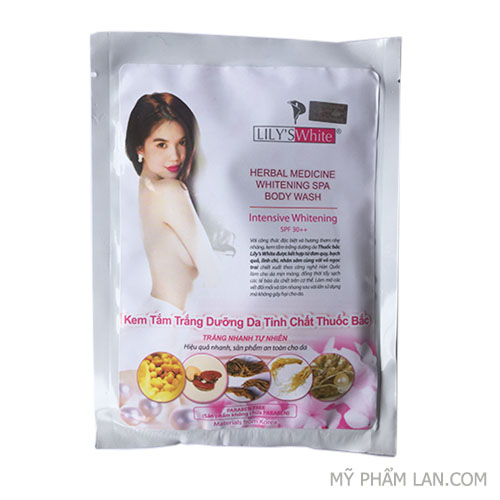 Kem tắm trắng tb - lily's white