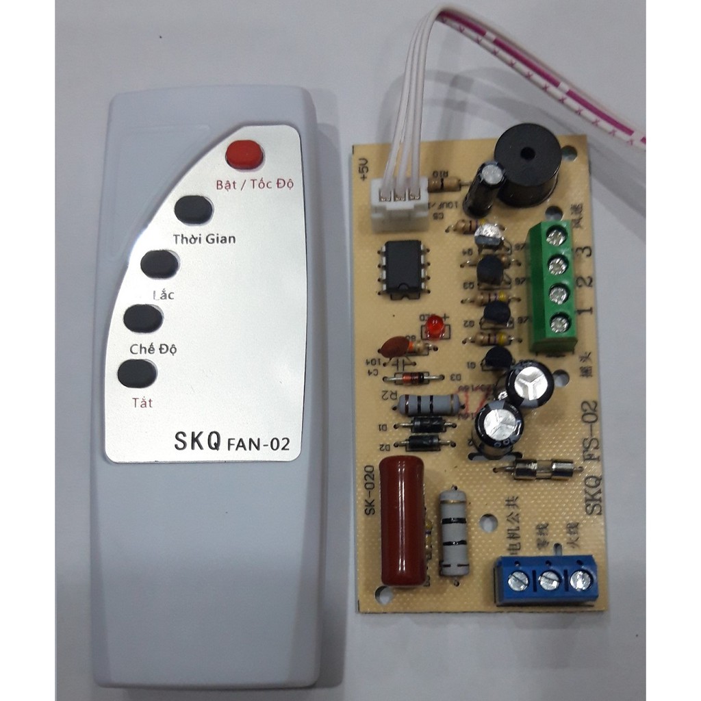 [SKQ FAN] Bộ mạch điều khiển quạt từ xa, điều khiển từ xa cho quạt tường, quạt cây, quạt điều hòa