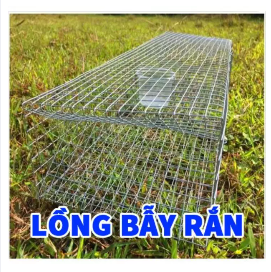 Lồng Bẫy Rắn Size 70cm x 15cm, long bay ran gia re, long bay ran kieu moi