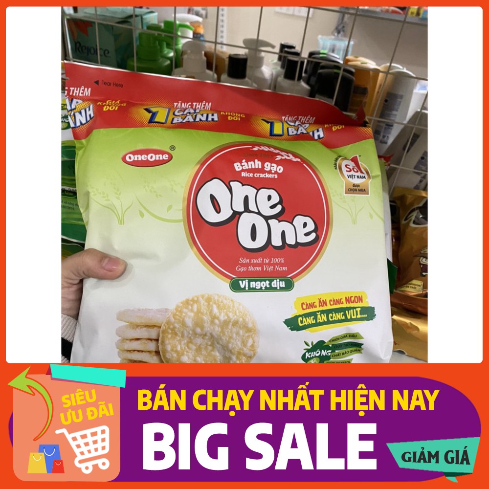 BÁNH GẠO ONE ONE VỊ NGỌT DỊU, Bánh gạo one one vị ngọt , tạp hoá hiền trang