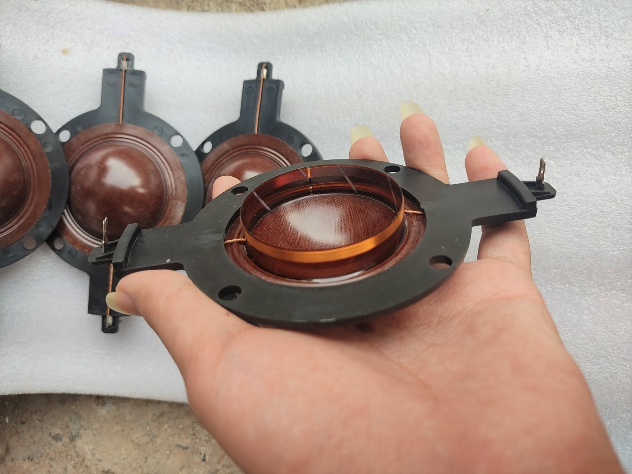 Coil loa nén - coil loa phóng thanh 30w -cọc loa cao cấp - giá 1 cái