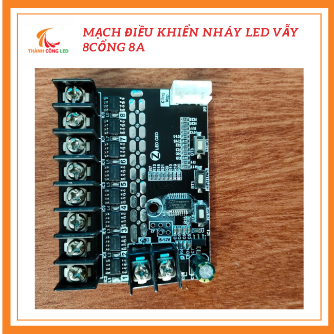 Mạch nháy led vẫy 8 cổng 8a