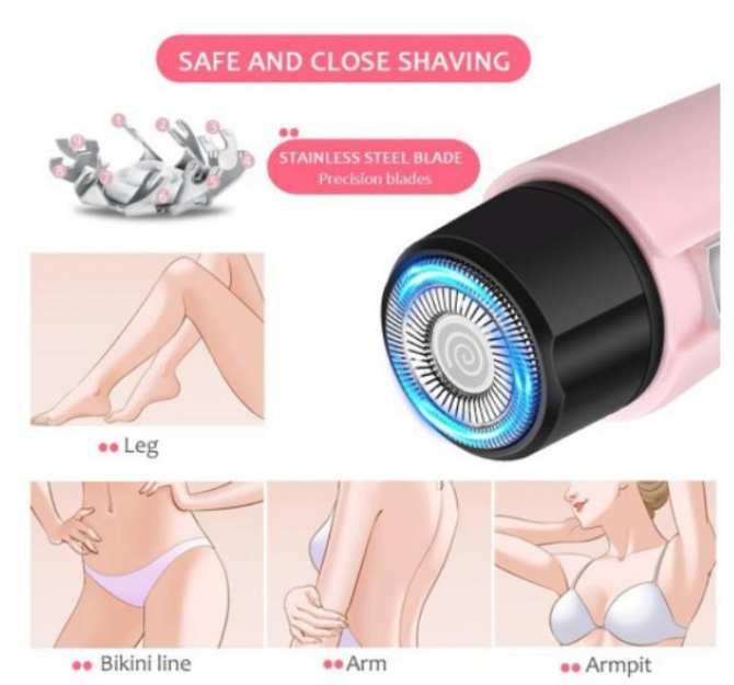 Máy Cạo Lông Nách, Máy Triệt Lông Toàn Thân KEMEI 1012 Triệt Lông An Toàn, Hiệu Quả, Bảo Hành 1 đổi