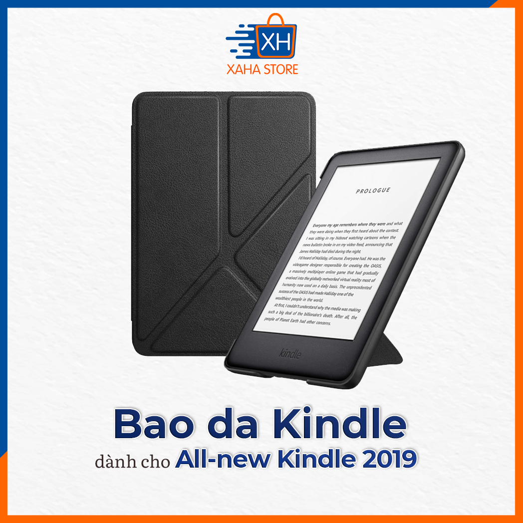 [Hoàn Tiền MAX] Bao da máy đọc sách Kindle Basic 10th Generation - 2019 (Leather cover for Kindle Basic 10th 10th Generation ereader)