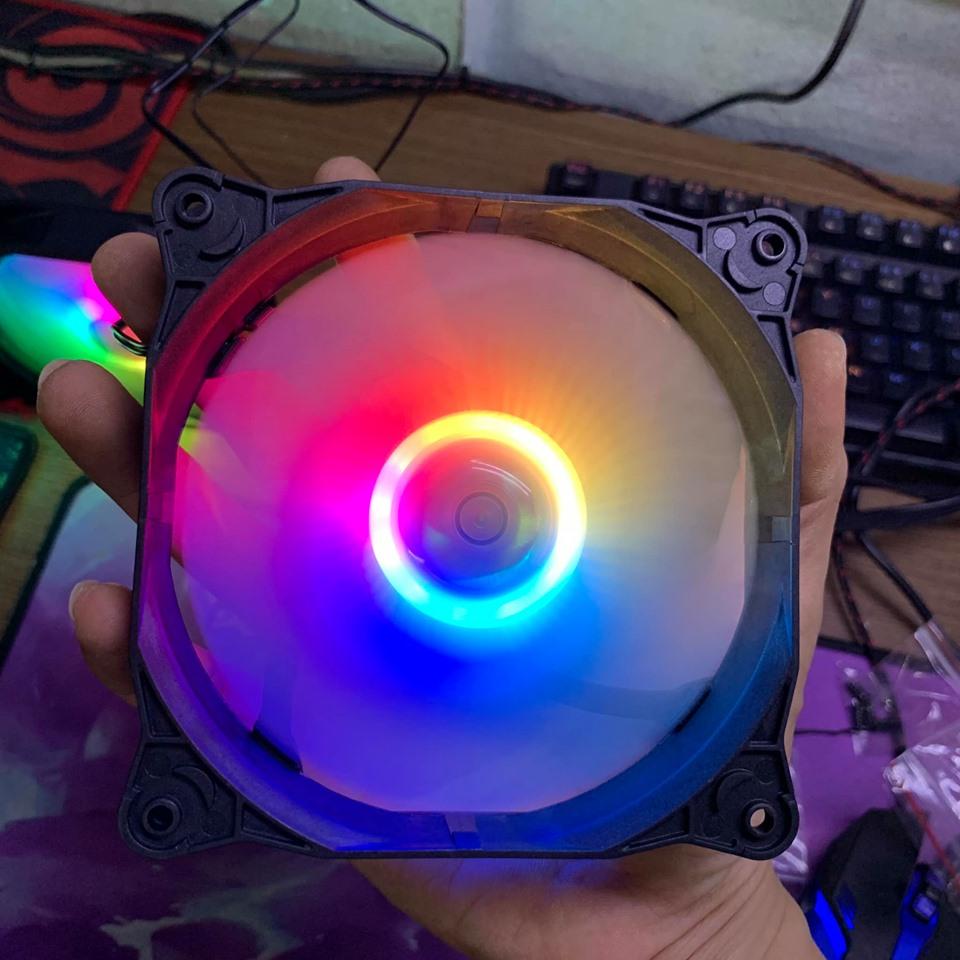 Fan led rgb infinity msc12 12cm siêu đẹp