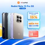 Điện thoại Redmi Note 15 Pro 5G (12+256GB) | Màn 6.83" 1.5K | MTD 7400-Ultra | Camera 200MP | Chống va đập 2.5m | IP69K