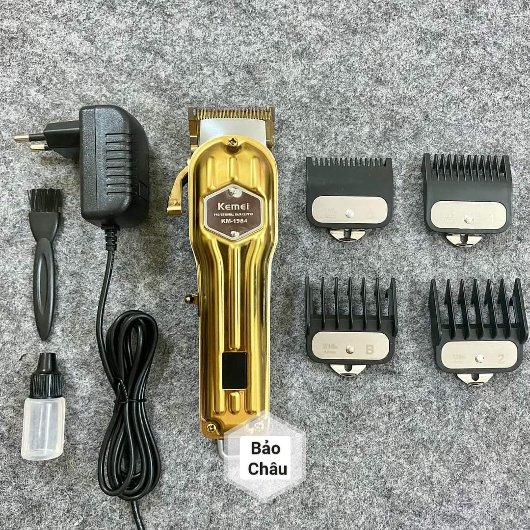 Tông đơ cắt tóc kemei 1984 cao cấp chuyên nghiệp - đã mài chuốt lưỡi