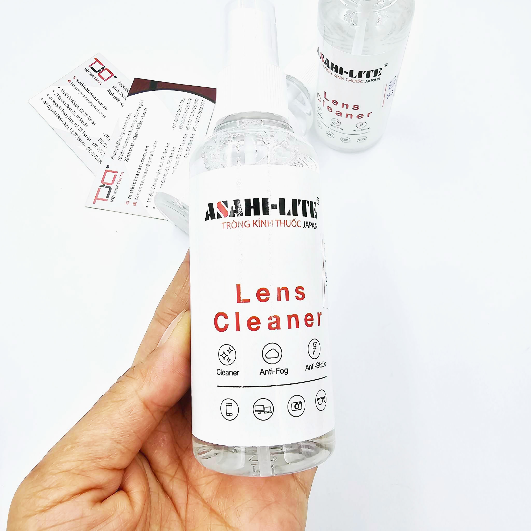 Nước lau tròng kính , hàng chính hãng nhật asahi lite