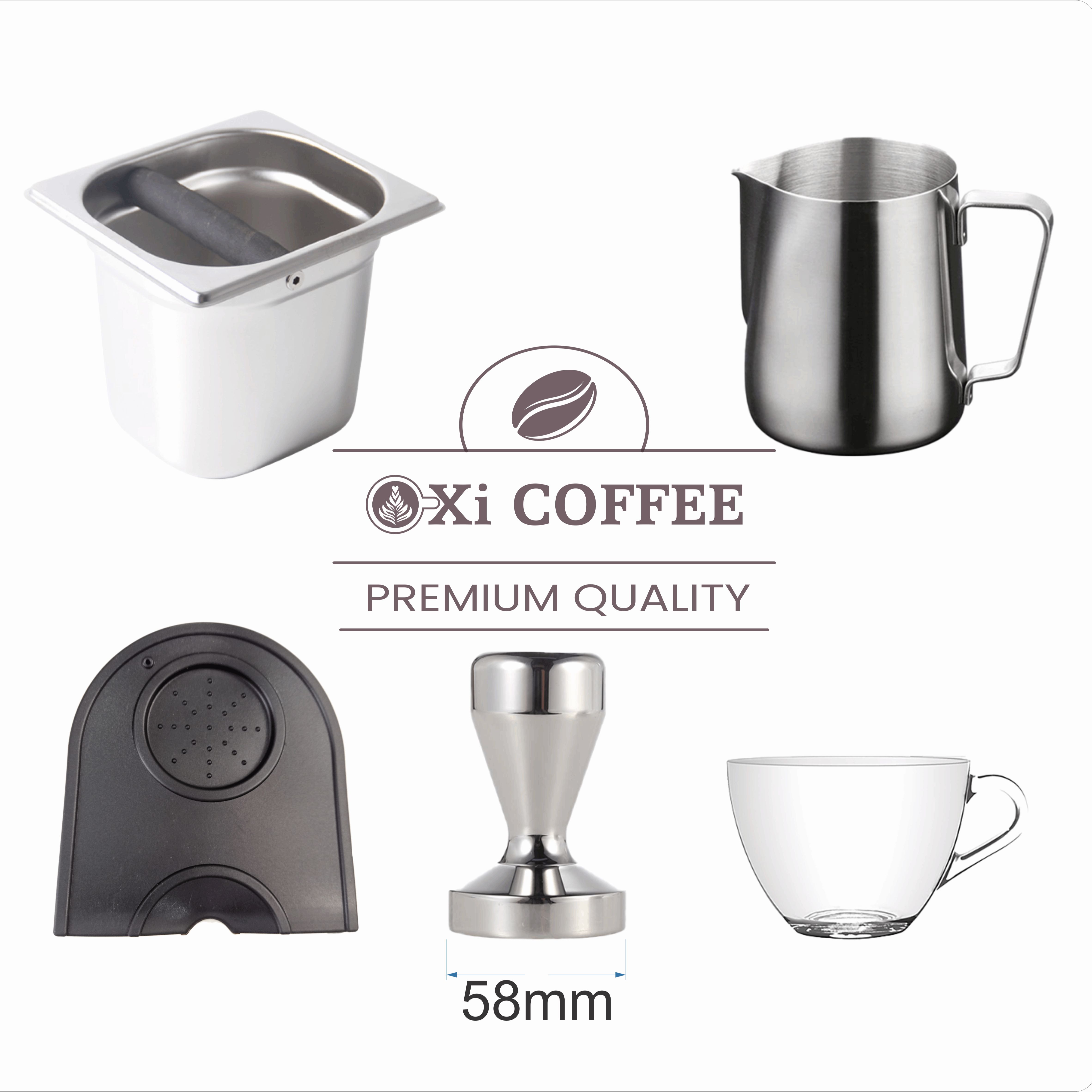 Bộ 5 món pha chế cà phê barista cơ bản