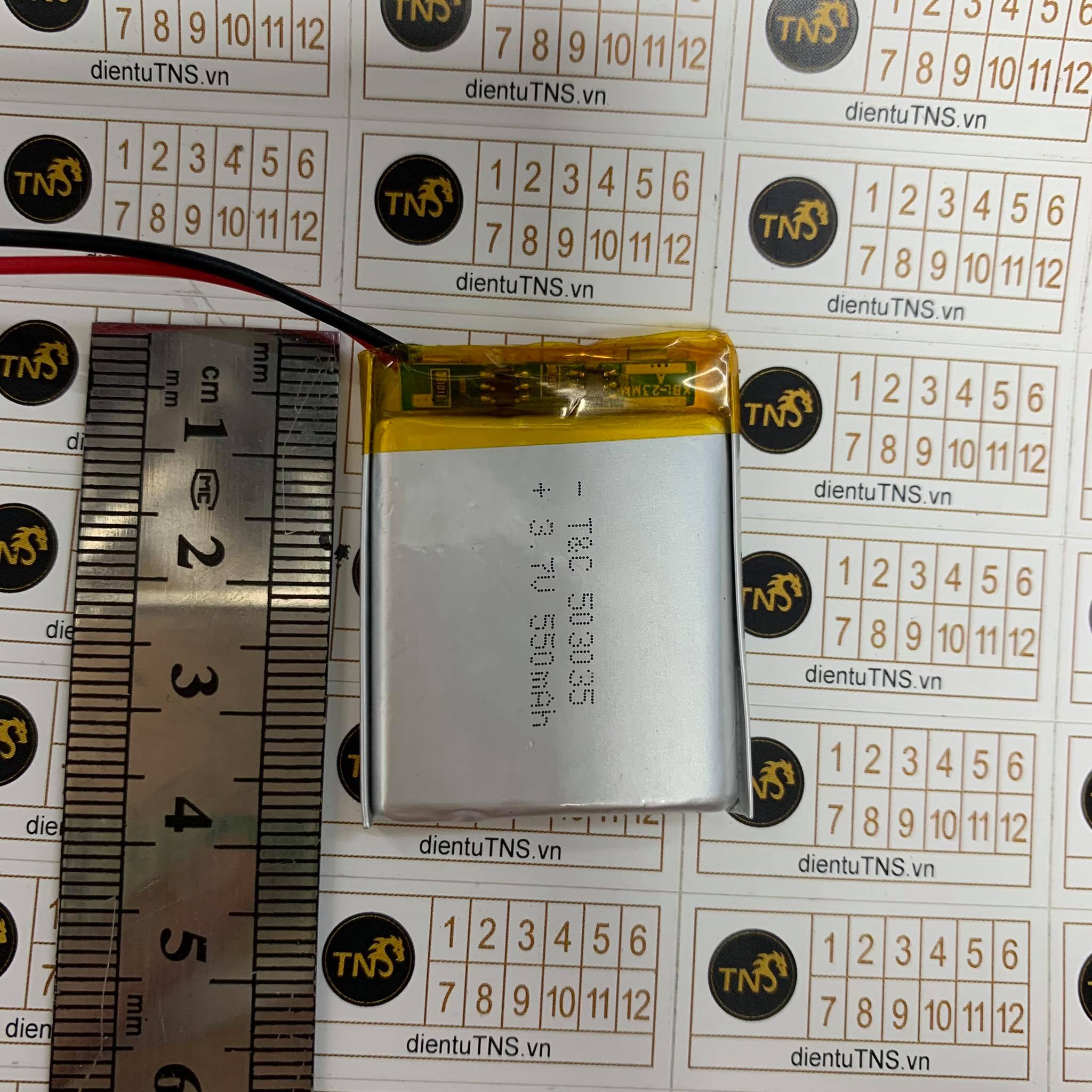 Tns pin lipo pin sạc lithium polymer 503035 550mah 3.7v