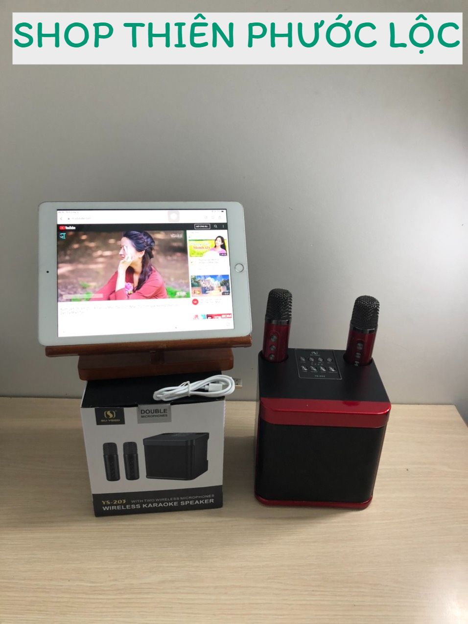 LOA KARAOKE BLUETOOTH YS-203