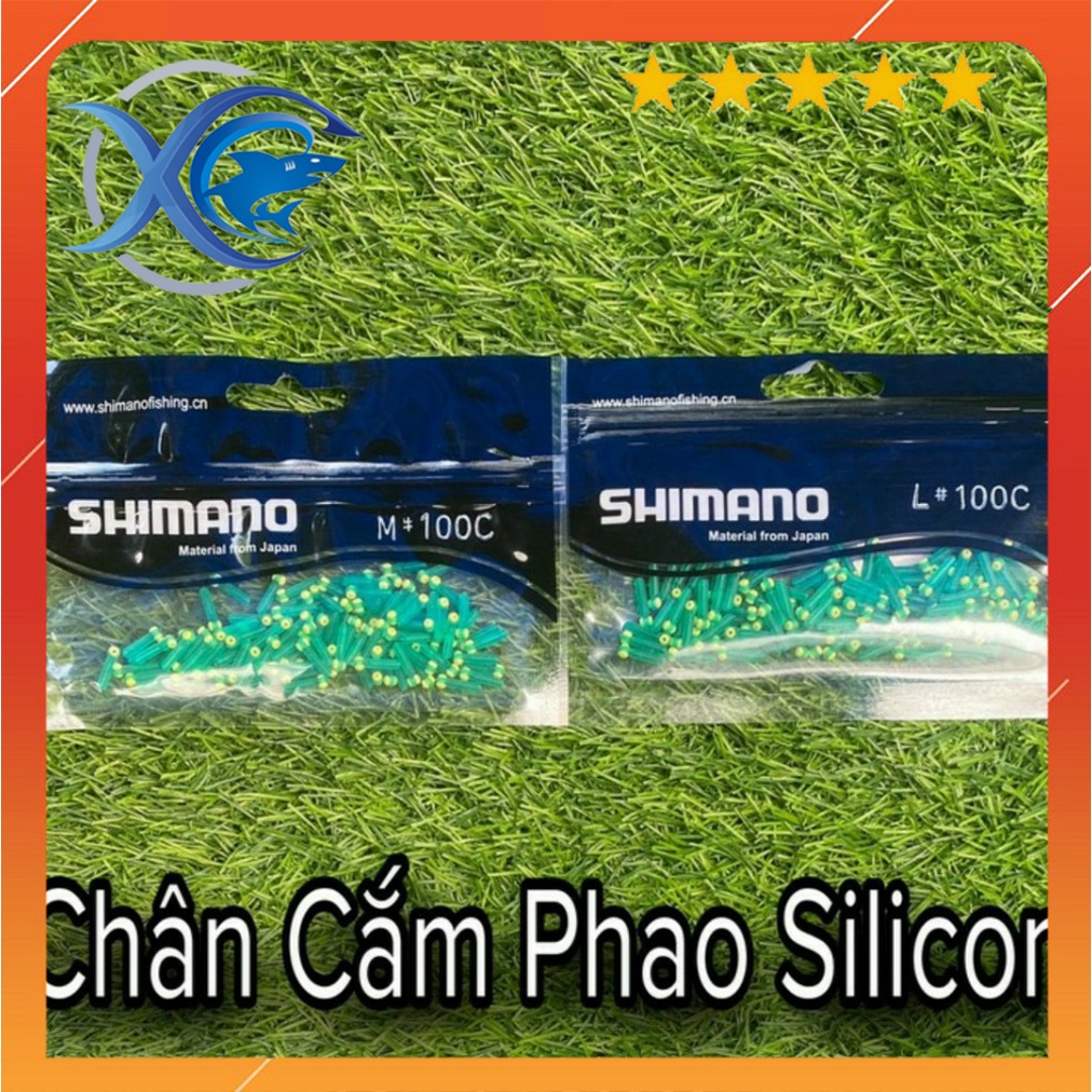 Chân cắm phao câu cá silicon 1 bịch