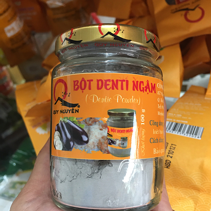 Bột denti ngậm quy nguyên 100 gram
