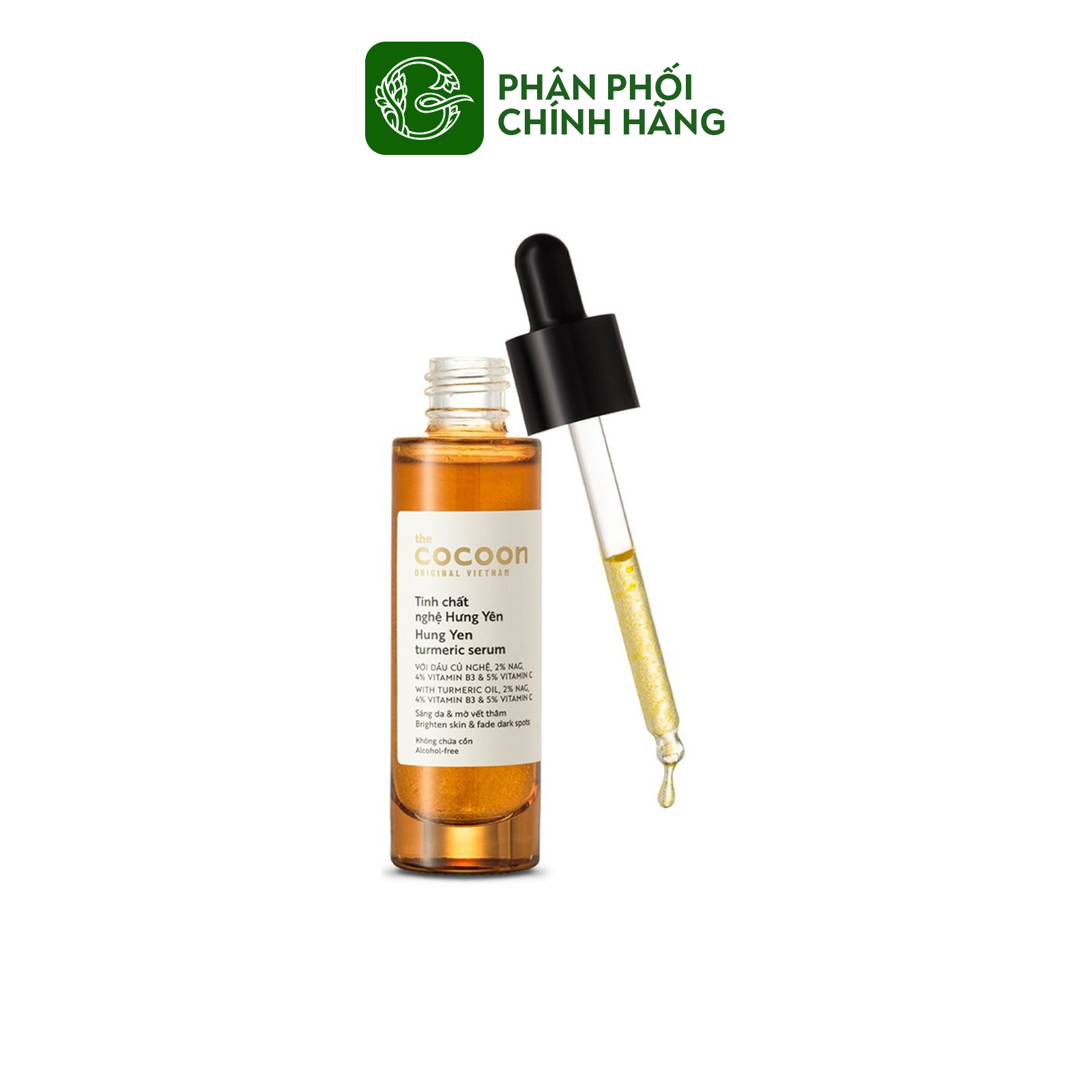 Tinh chất nghệ Hưng Yên The Cocoon Turmeric Serum 30ml
