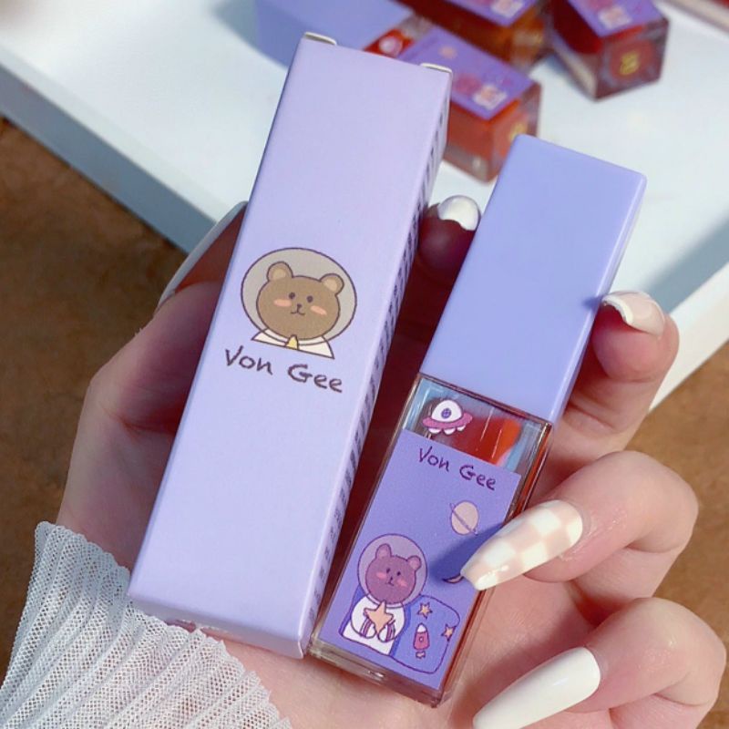 Son Kem Gấu Tím đáng yêu