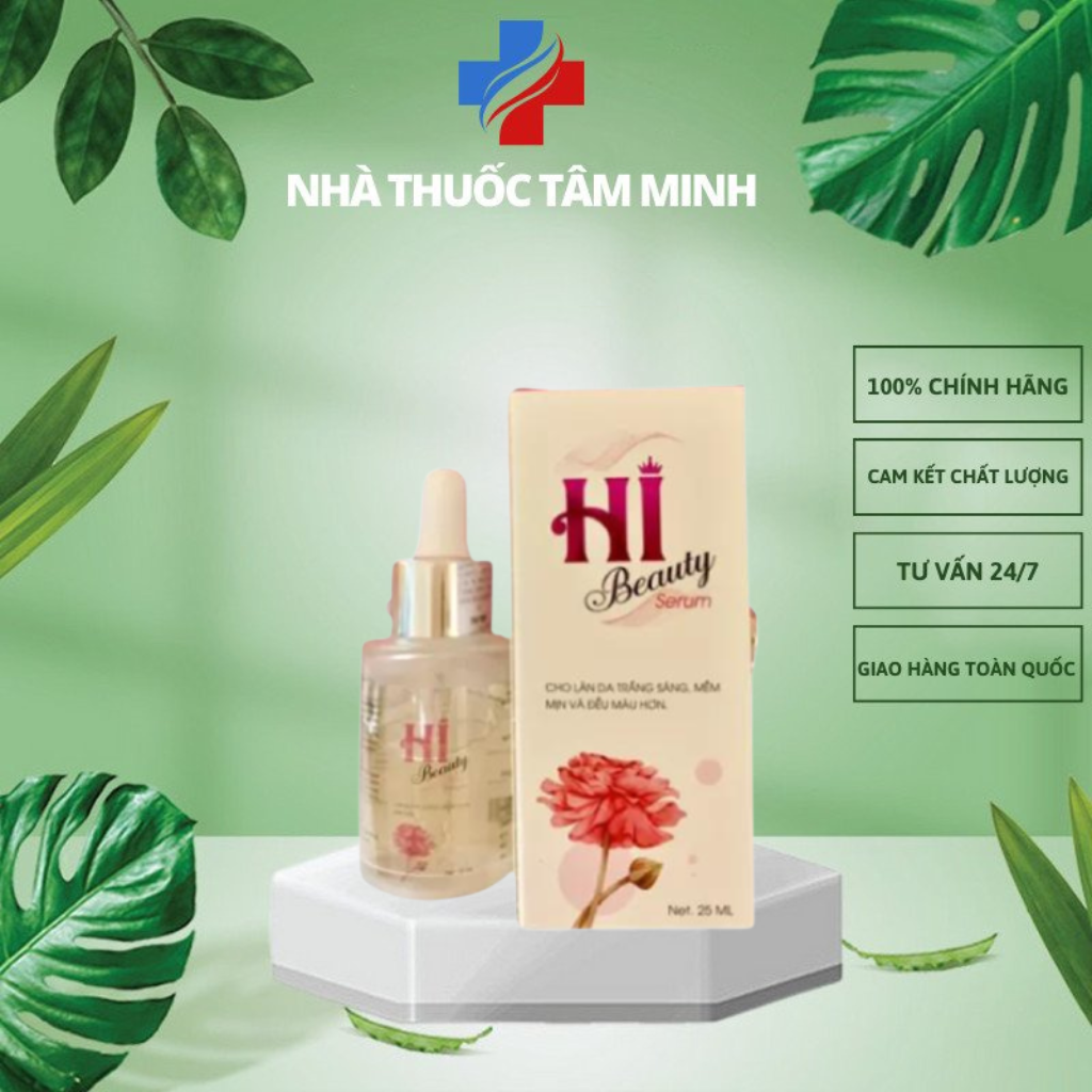 Serum Hi Beauty Hạn Chế Quá Trình Lão Hóa, Nám Da, Sám Da, Giúp Da Sáng Mịn