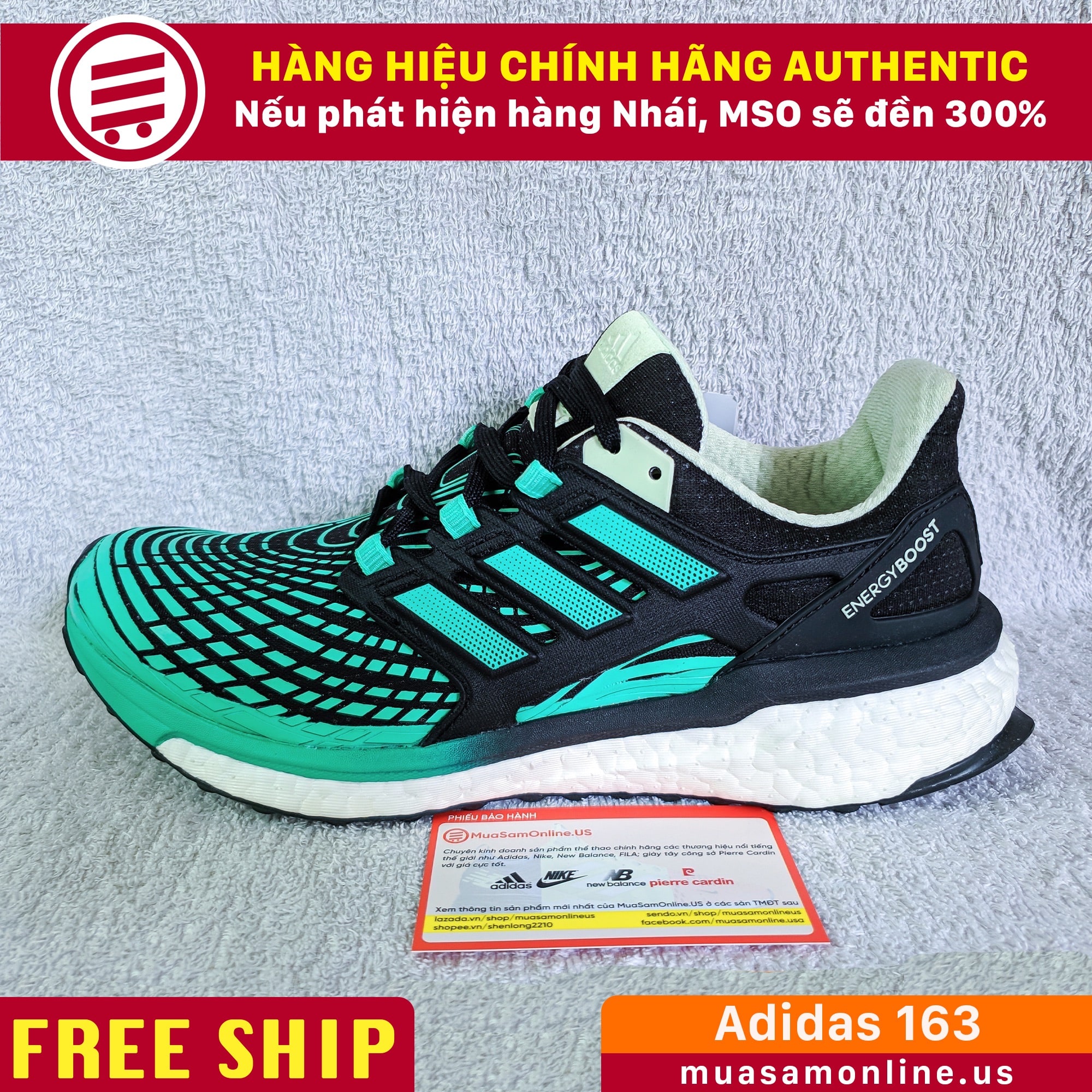 Giày thể thao nữ adidas chính hãng us - adidas 163 boost