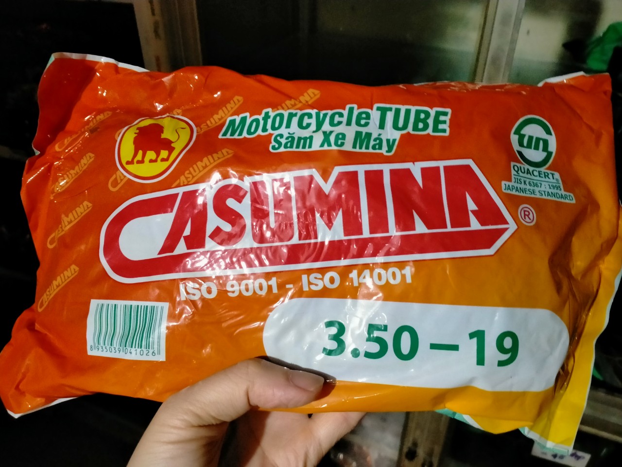 Ruột xe máy casumina 350-19